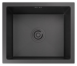 Кухонная мойка GranFest GF-4538 PVD графит