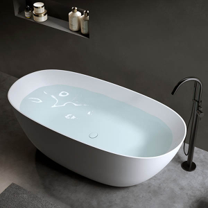 Ванна из искусственного камня Timo SATU1450 / SATU1555 / SATU1650 / SATU1750  Solid Surface