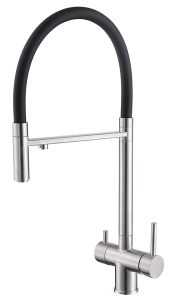 Смеситель для кухонной мойки Abber Wasser Kreis AF81141SP с подключением к фильтру воды