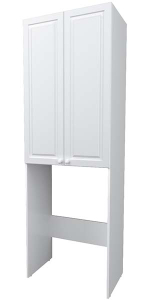 Пенал 1Marka Wall Classic 67 2д. белый глянец