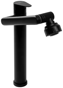 Смеситель для умывальника Rea Paco Black matt B0536