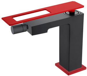 Смеситель для биде Boheme Q 146-BR Black Red