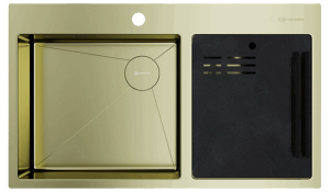 Кухонная мойка Omoikiri Akisame 86-2-LG Side