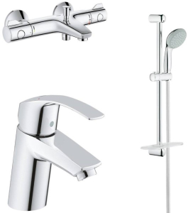 Набор смесителей Grohe 124422 c душевым гарнитуром