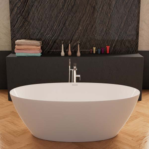 Акриловая ванна Frank F6123 White, 170х81, белый