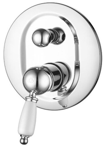 Смеситель встраиваемый Caprigo Adria-uno 02-551-CRM (2 функции)