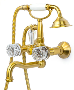 Смеситель для ванны Boheme Crystal 313-CRST