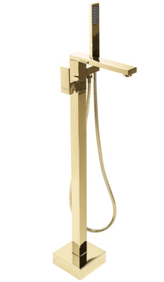 Смеситель для ванны Rea Tery gold REA-B5306 / gold matt REA-B5307 напольный