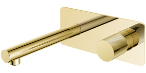 Смеситель встраиваемый Boheme Stick 125-GG.2 Gold Touch для умывальника