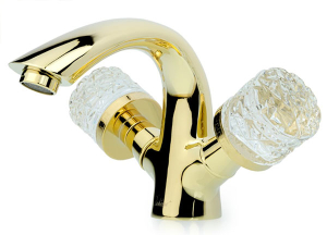Смеситель для умывальника Boheme Crystal 291-CRST
