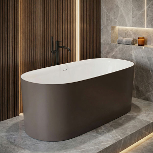 Ванна композитная Roxen Kleo 220150-1778-GM Corian® Solid Surface + акрил