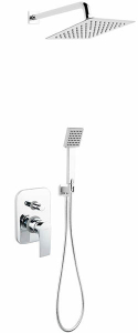 Душевая система Ferro Algeo Square BAQ7P-SET1-S встраиваемая