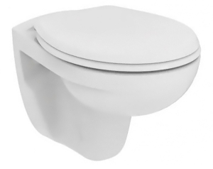 Подвесной унитаз Ideal Standard Eurovit Rimless K881201 безободковый с крышкой SoftClose E131801