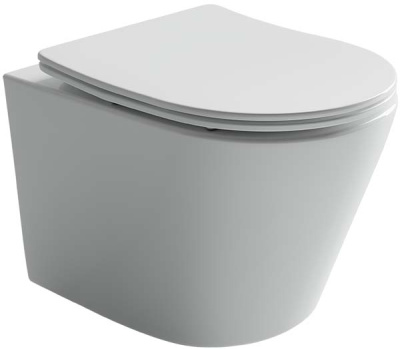 Подвесной унитаз CeramicaNova Balearica CN6000 / CN6000MW Rimless Soft Close