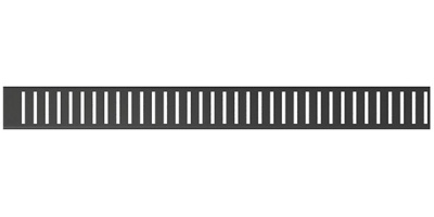 Решетка для душевого трапа AlcaPlast Pure Black-300 / 550 / 650 / 750 / 850 / 950