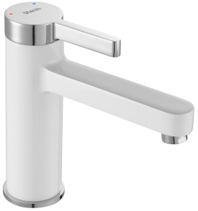 Смеситель для умывальника Rea Polo White Chrome REA-B9941