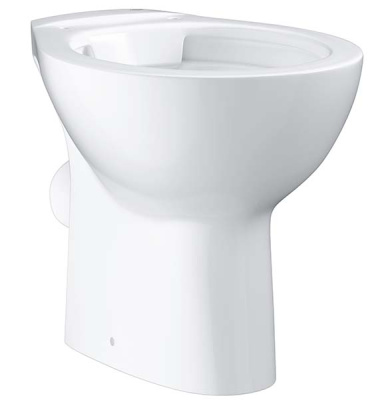 Приставной унитаз Grohe Bau Ceramic 39430000 безободковый