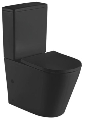 Напольный унитаз CeramaLux 2179MB безободковый (с крышкой SoftClose)