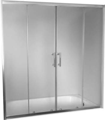 Душевая шторка на ванну Coliseum Zodiak CB 150 / 170 A