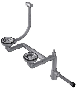 Сифон для мойки Omoikiri WK-1.5-IN