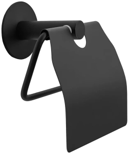 Держатель для туалетной бумаги Rea black matt 77057
