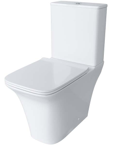 Напольный унитаз Grossman Galaxy GR-4470S безободковый с крышкой Soft Close
