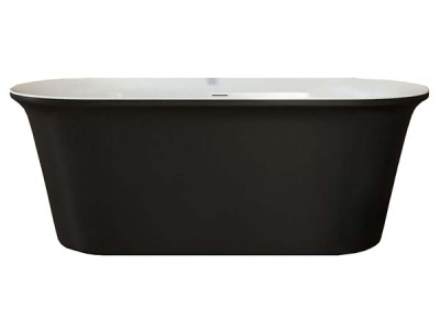 Акриловая ванна Aquanet Family Smart черный матовый