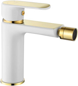Смеситель для биде Rea Bloom White Gold REA-B9930