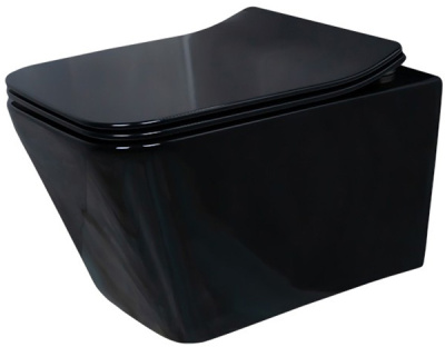 Подвесной унитаз Gid Tr2144BL / Tr2144Bm с сиденьем Soft Close