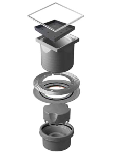 Душевой трап Pestan Confluo Vertical Ceramic под плитку