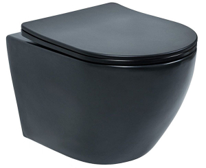 Подвесной унитаз UnicoPureza Up Uno Preto VSS01101PF