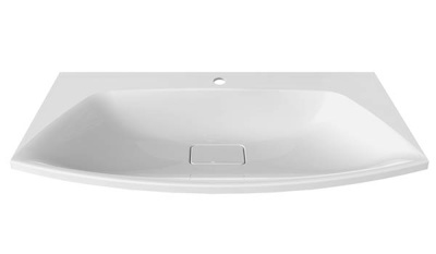 Умывальник Belux Ганновер Г-800 / Г-900 / Г-1000 / 1100 / 1200 белый матовый Solid Surface