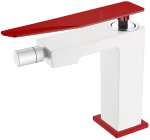 Смеситель для биде Boheme Q 146-WR.2 White Red