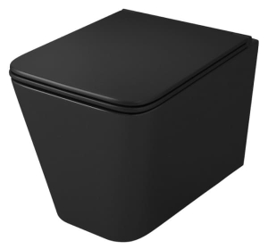 Подвесной унитаз OWL Vatter Ruta-H Matt black OWLT190404 с крышкой SoftClose