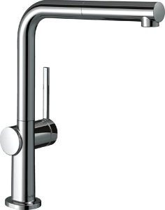 Смеситель для кухонной мойки Hansgrohe Talis M54 72809000 с выдвижным изливом