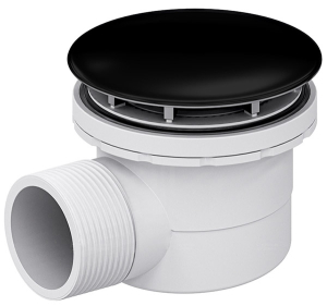 Сифон для душевого поддона RGW Velplex QYD-06 черный