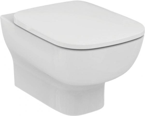 Подвесной унитаз Ideal Standard Esedra Aquablade T386001 с крышкой SoftClose T318101