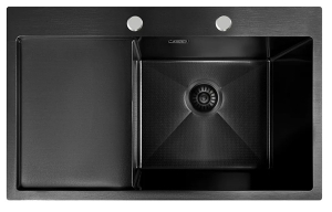 Кухонная мойка Axus LS-7848BD с коландером и дозатором