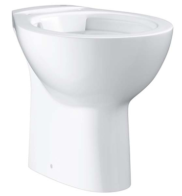 Приставной унитаз Grohe Bau Ceramic 39431000 безободковый