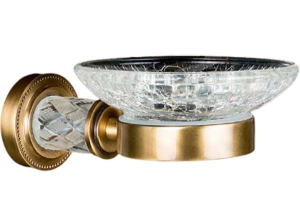 Мыльница Boheme Murano Cristal 10903-CRST-BR