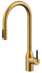 Смеситель для кухонной мойки Paulmark Universal Un213880-BG с подключением к фильтру воды