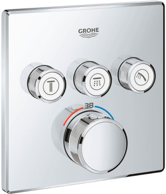 Смеситель встраиваемый Grohe Grohtherm SmartControl	29126000 / 29126DC0 термостатический