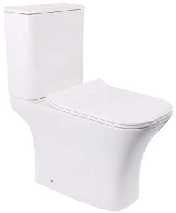 Напольный унитаз Cerutti Vettore MW CT9240 безободковый с крышкой Soft Close