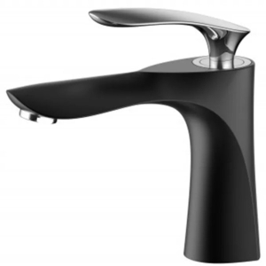 Смеситель для умывальника Vivi Felice 9030 nero lucido