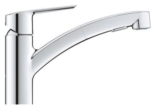 Смеситель для кухонной мойки Grohe Start 30307001 c выдвижным изливом