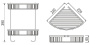 Полка Rose RW12