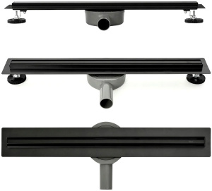 Душевой трап Rea Neo Slim Pro Black 50 / 60 / 70 / 80 / 90 / 100, 50 см
