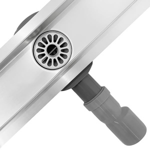 Душевой трап Roxen White Glass, 60 см