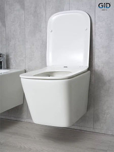 Подвесной унитаз Gid Tr2143 с сиденьем Soft Close