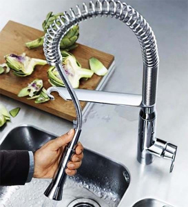 Смеситель для кухонной мойки Grohe K7 32950000, хром